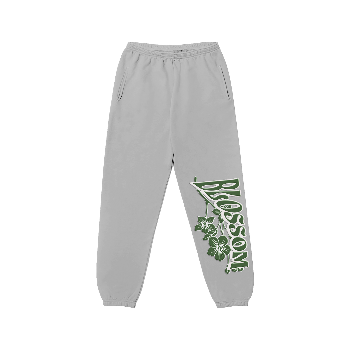 BLOSSOM SWEATPANTS - GREY