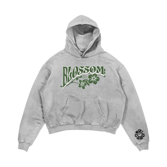 BLOSSOM HOODIE - GREY