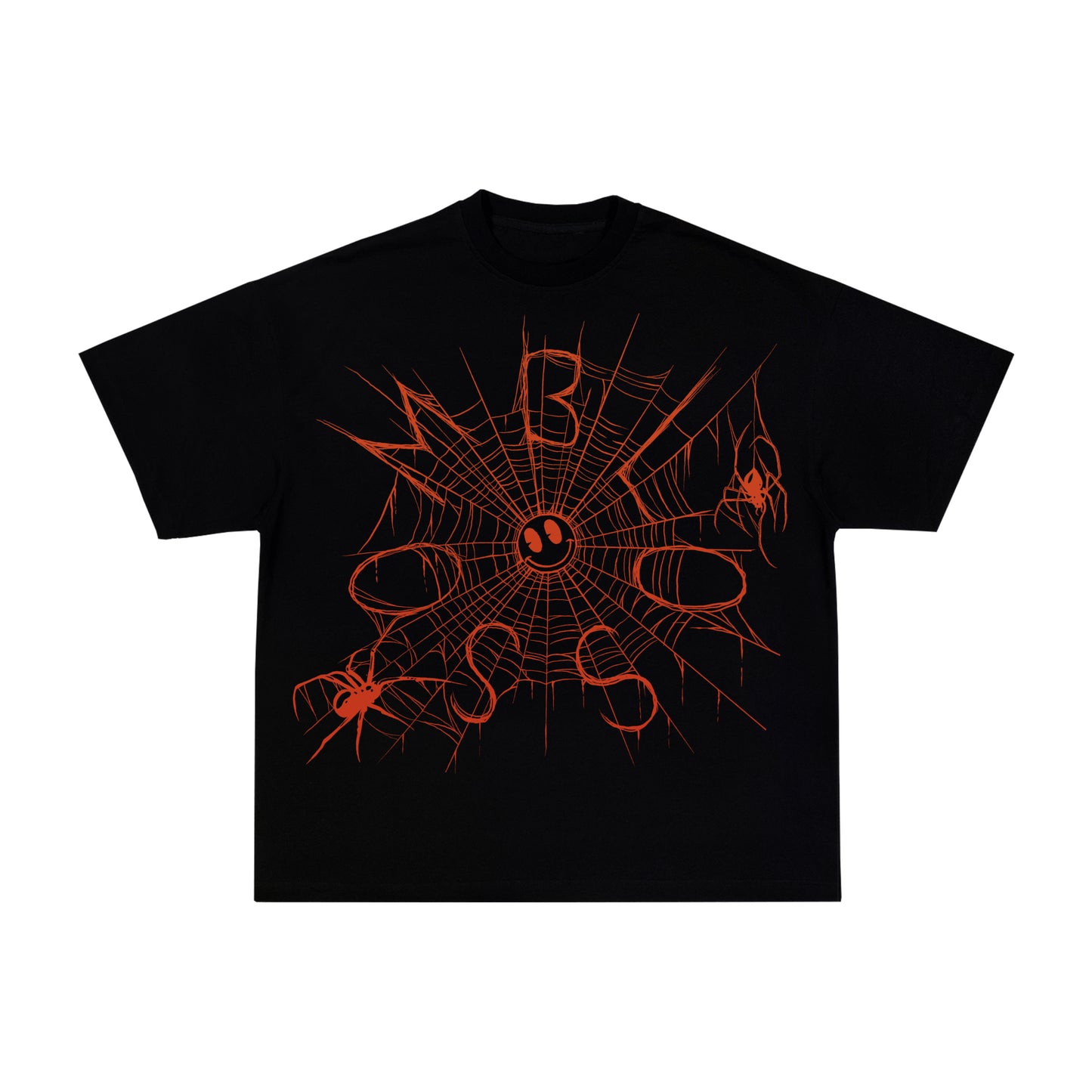 Blossom Spider Tee - Black